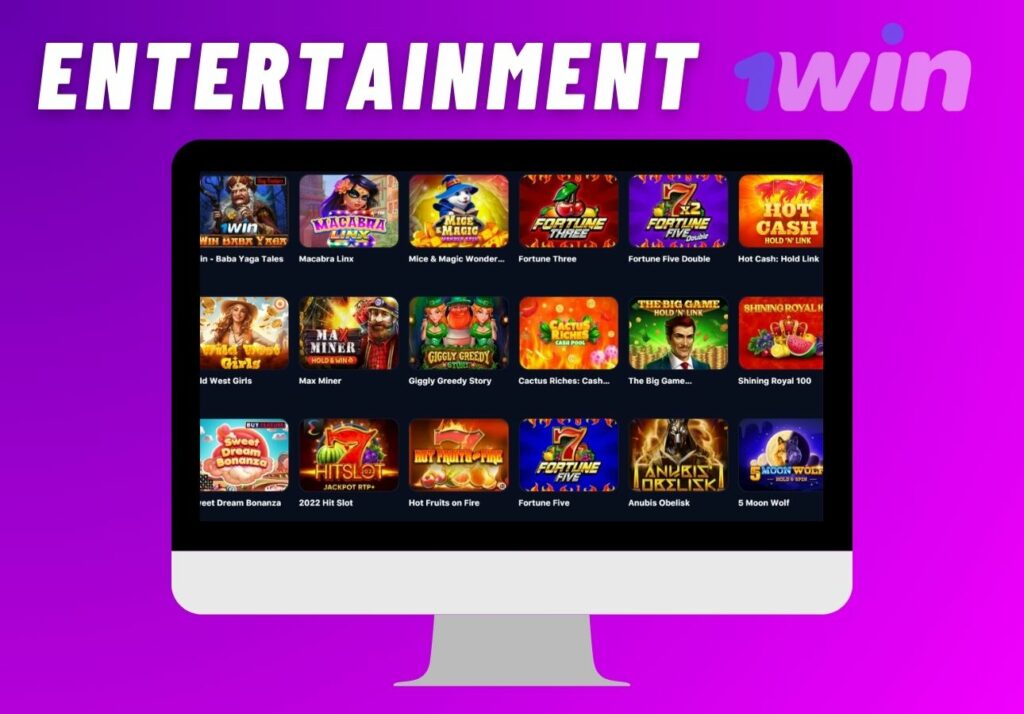 1Win India Entertainment catalogue at Casino
